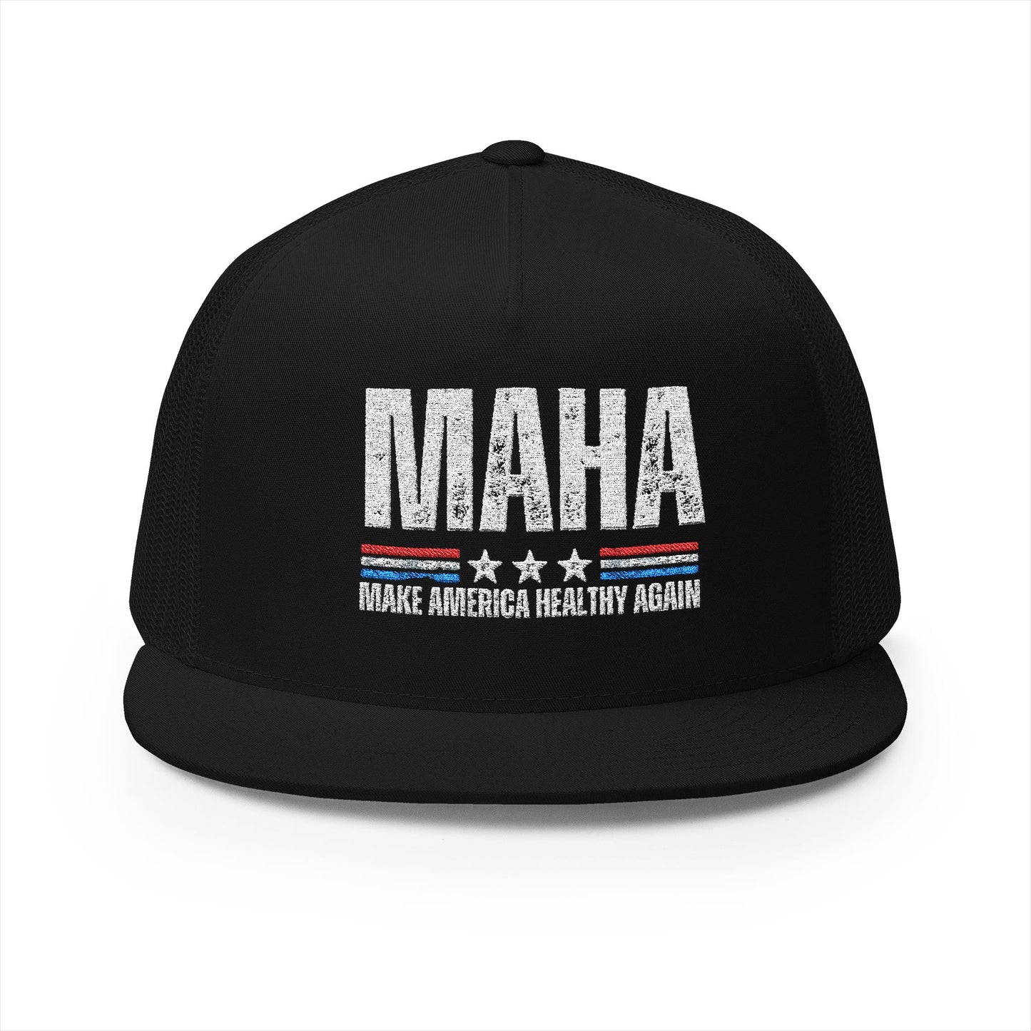 Embroidered Trucker Cap - MAHA Make America Healthy Again Hat